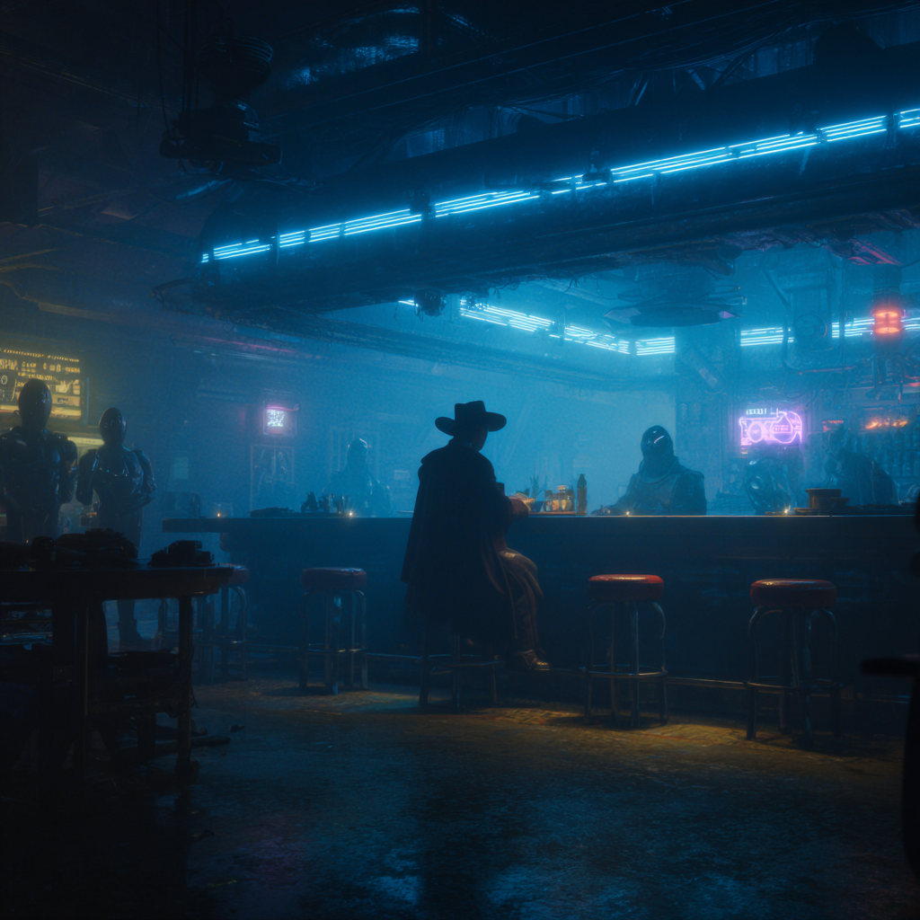 Space Cowboy visual study 01
