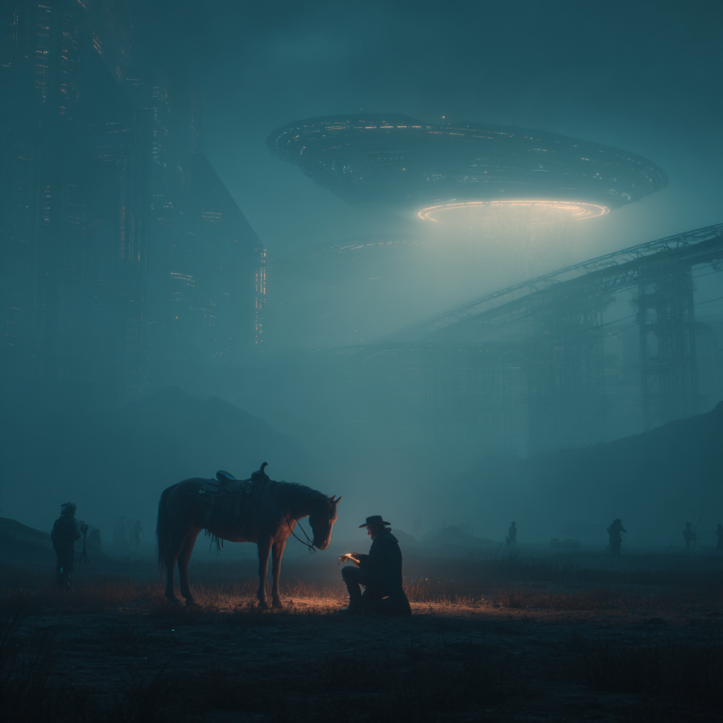 Space Cowboy visual study 03