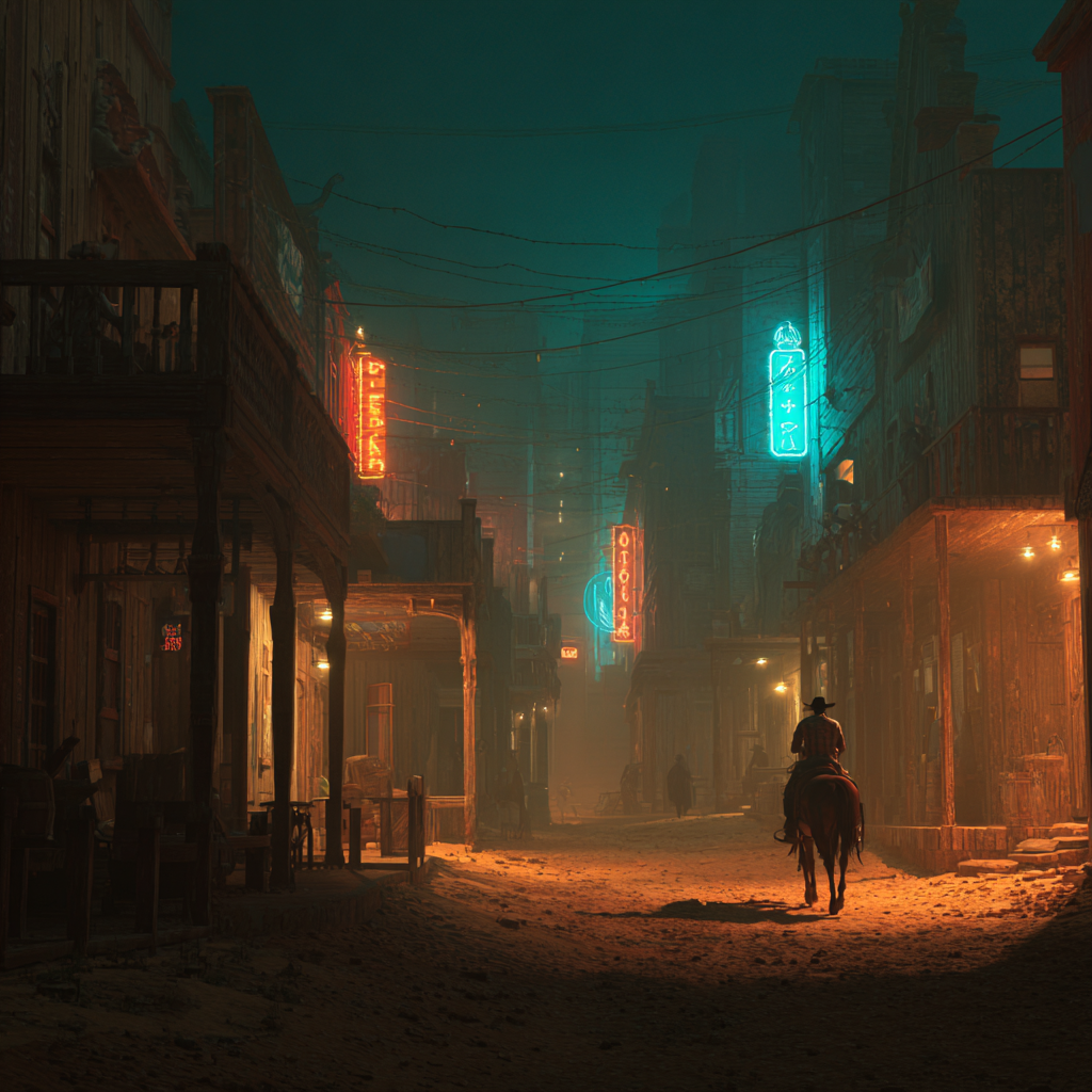 Space Cowboy visual study 07