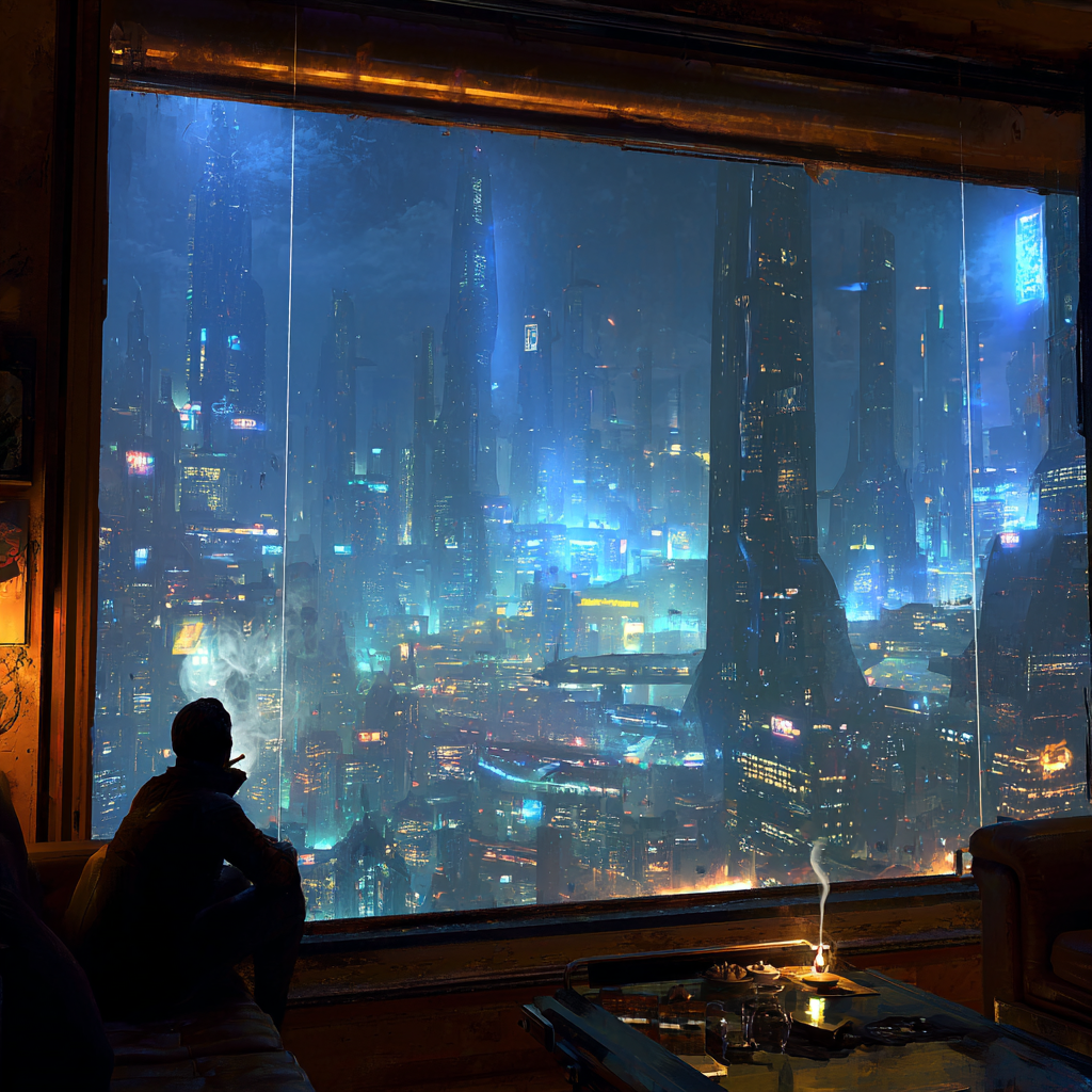 Space Cowboy visual study 11