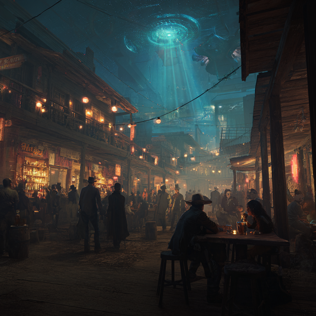 Space Cowboy visual study 13