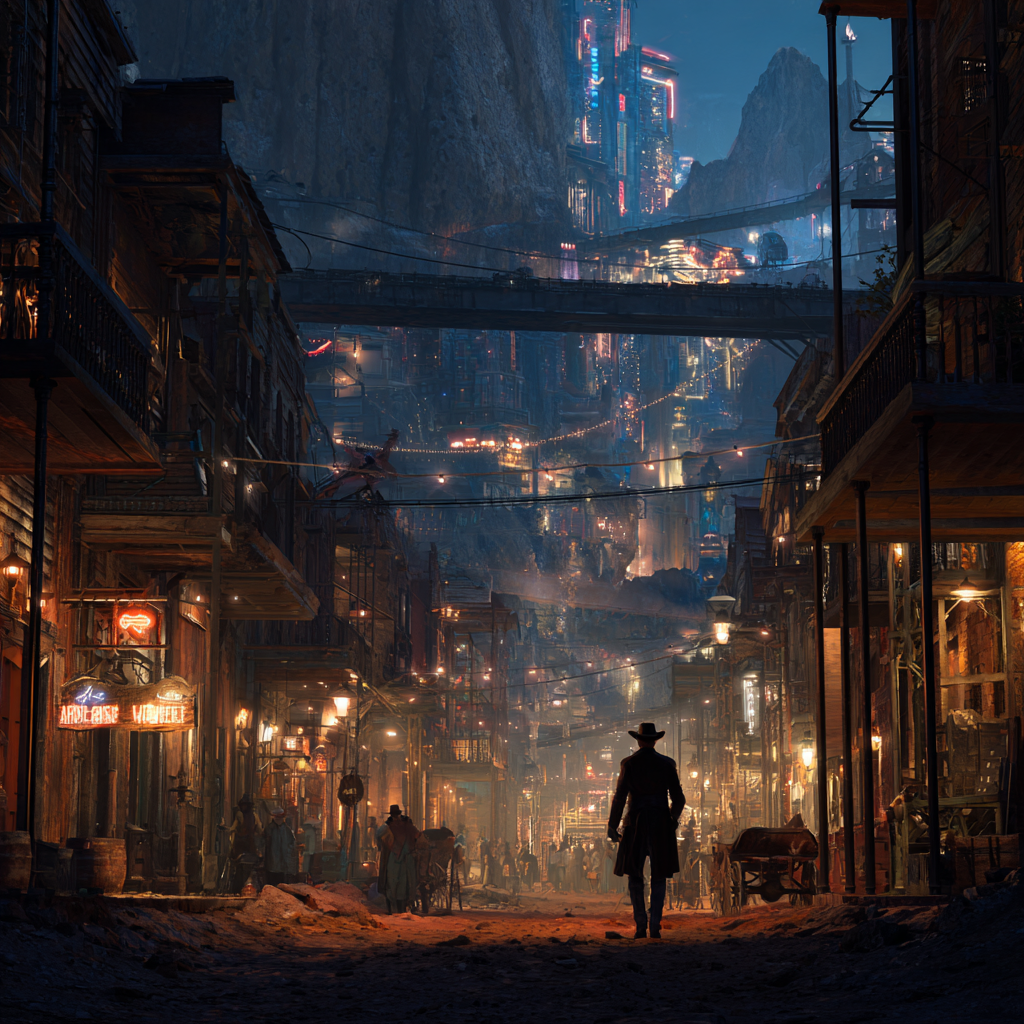 Space Cowboy visual study 14