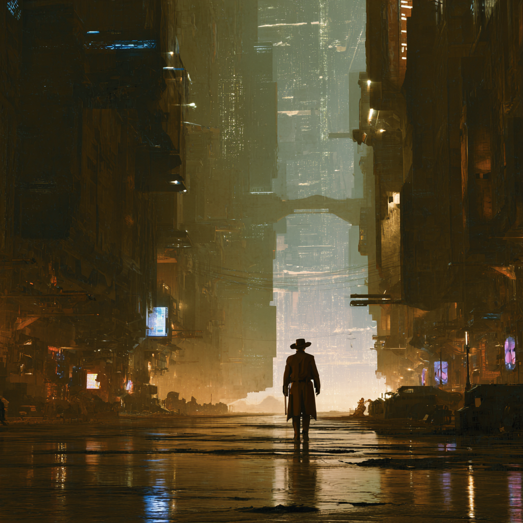 Space Cowboy visual study 16
