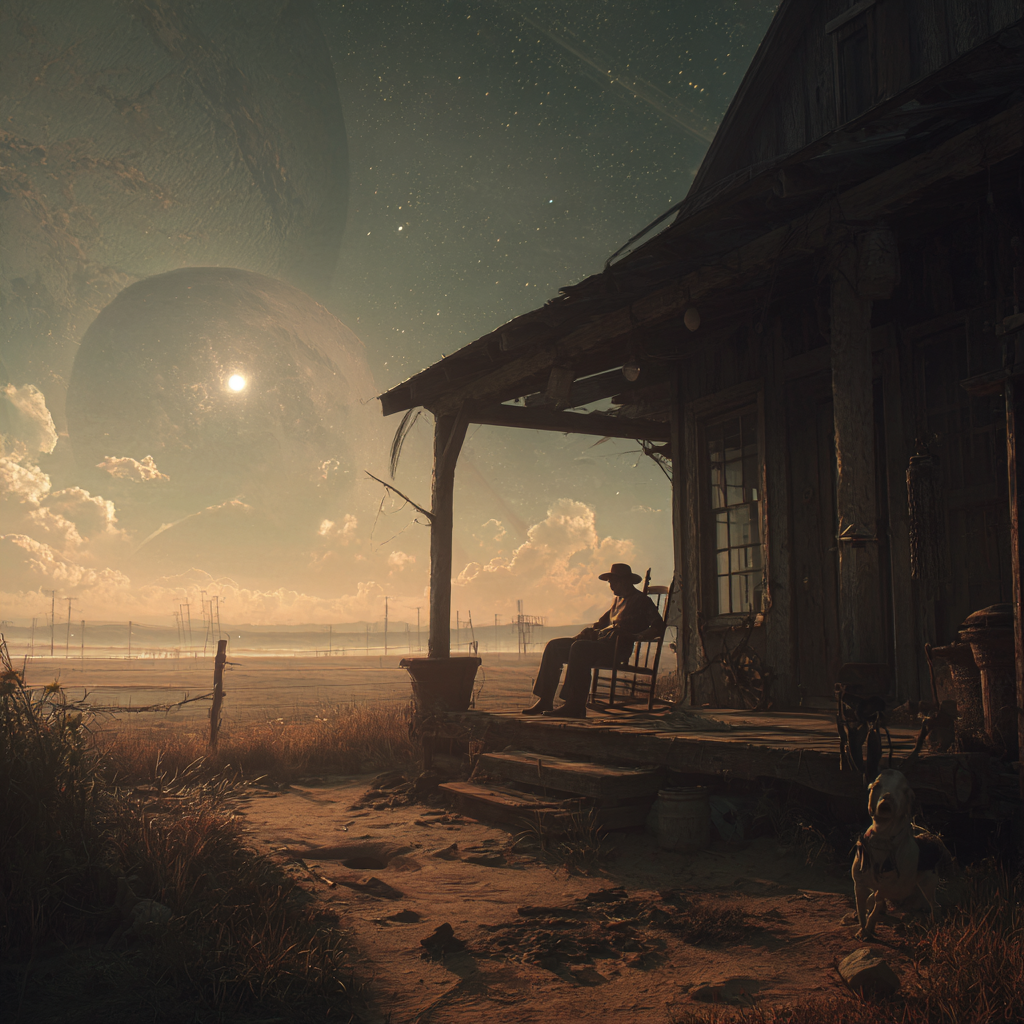 Space Cowboy visual study 20