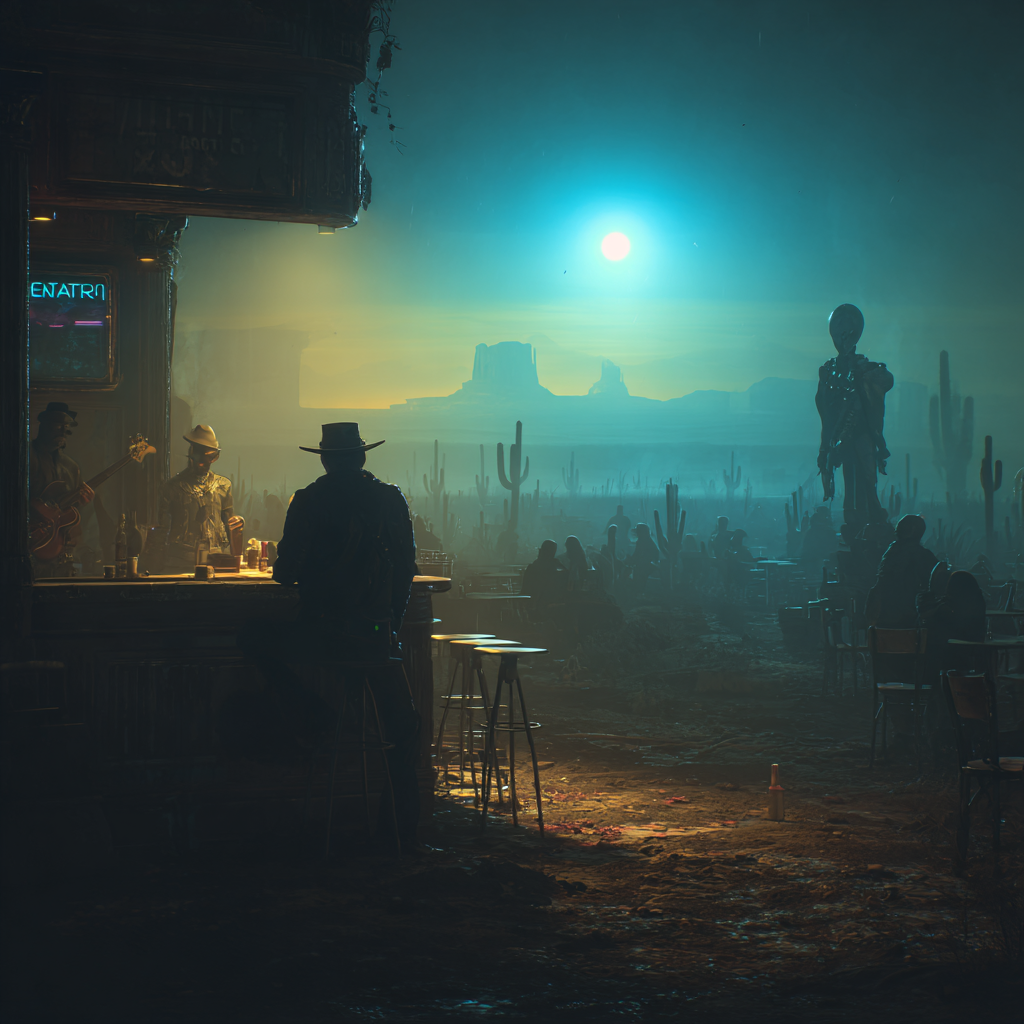 Space Cowboy visual study 21
