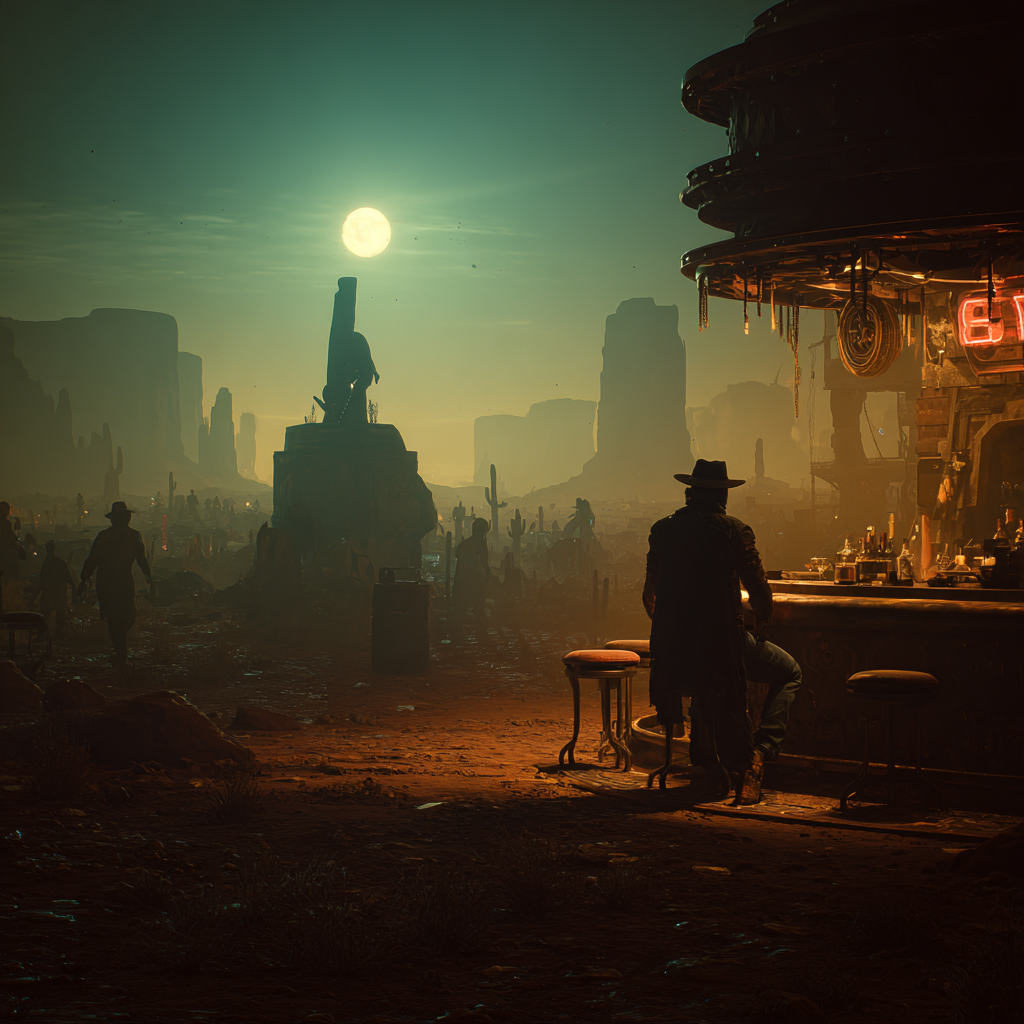 Space Cowboy visual study 22
