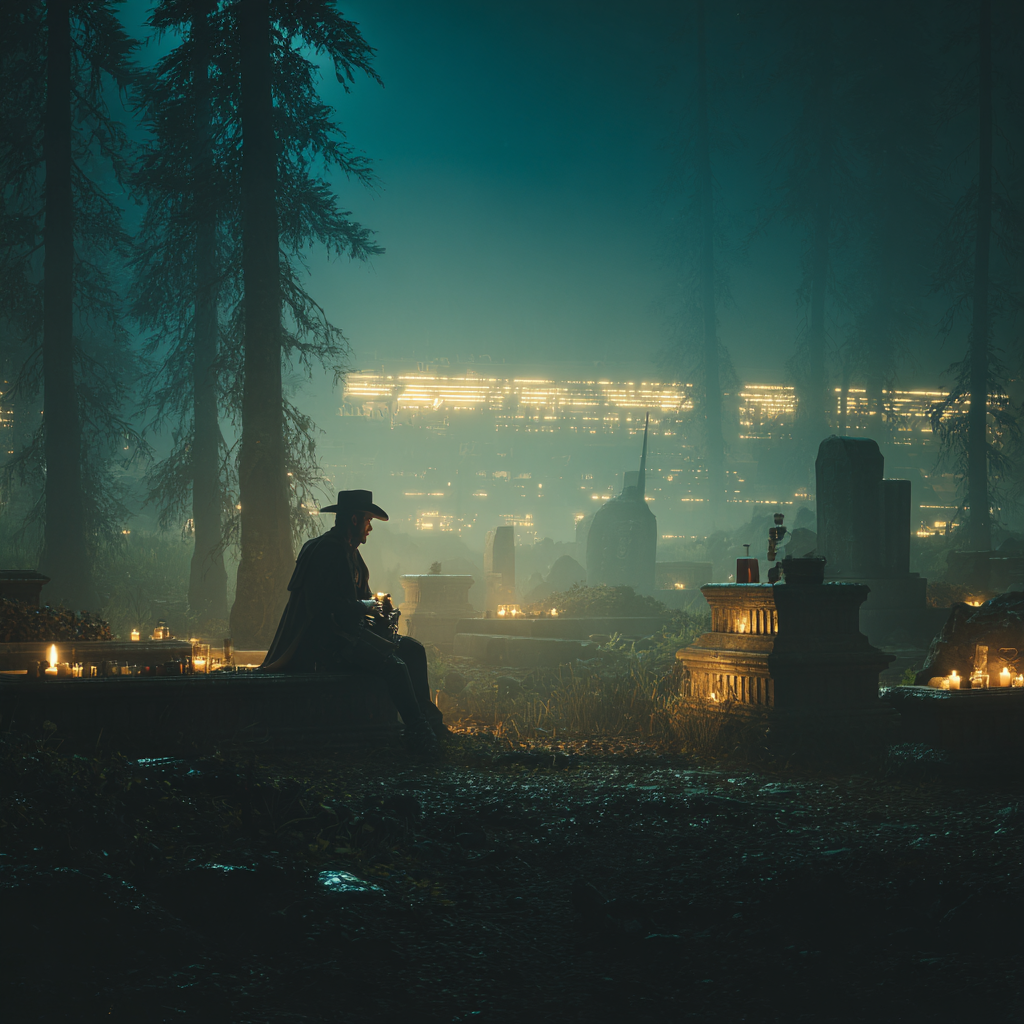 Space Cowboy visual study 26